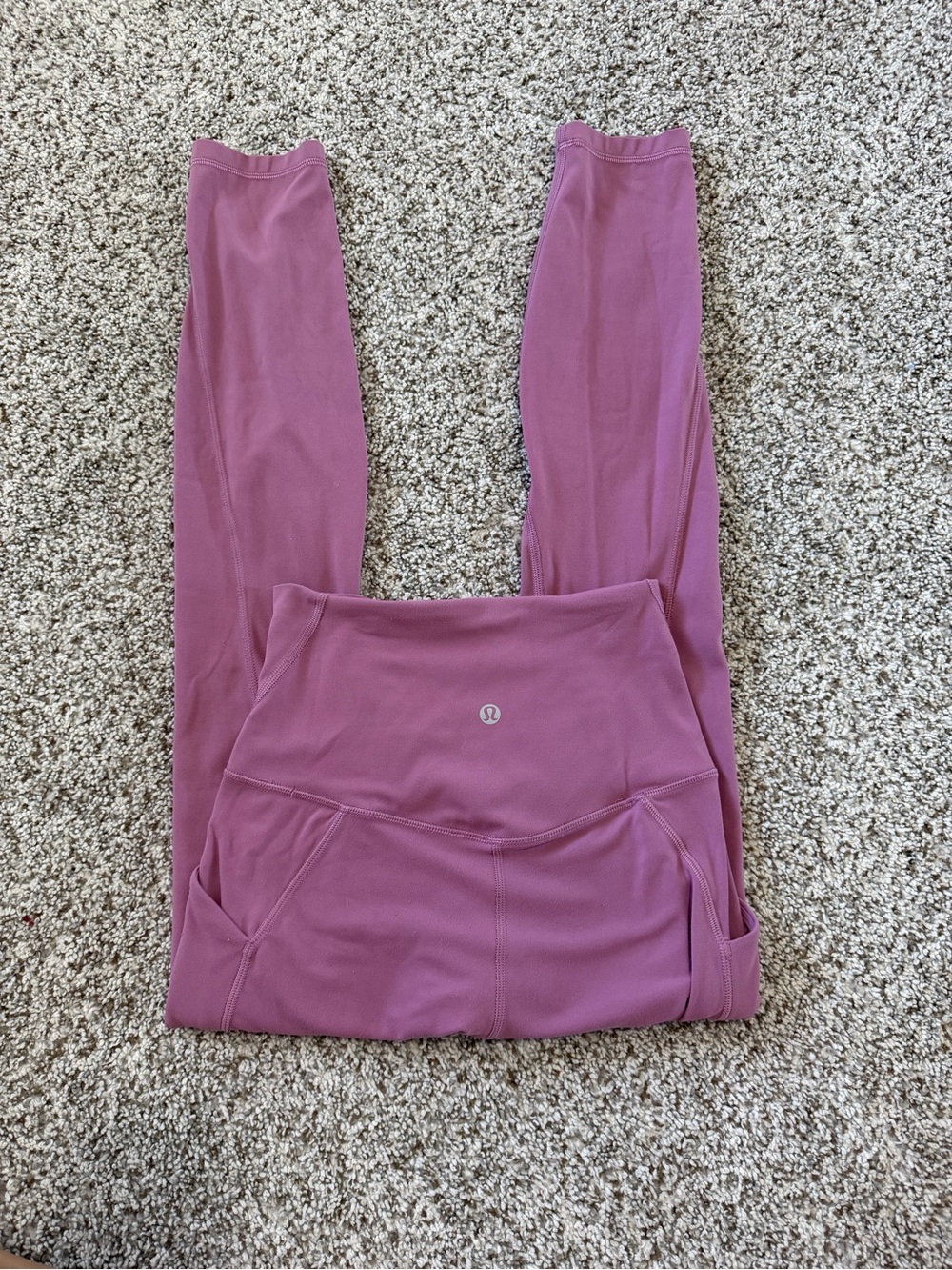 lululemon athletica Mauve/Pink High-Rise Leggings